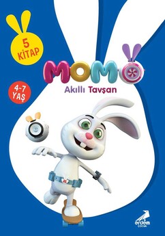 Akıllı Tavşan Momo 5'li Kitap Serisi - Erdem Yayınları