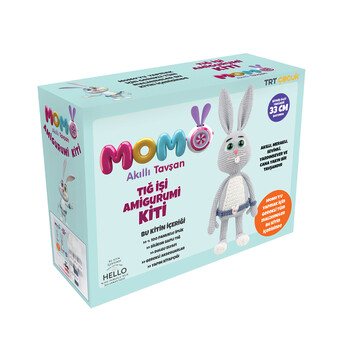 Akıllı Tavşan Momo Amigurumi Kiti - 1