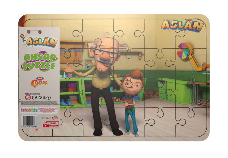 Aslan Ahşap Puzzle Model 3 - 1