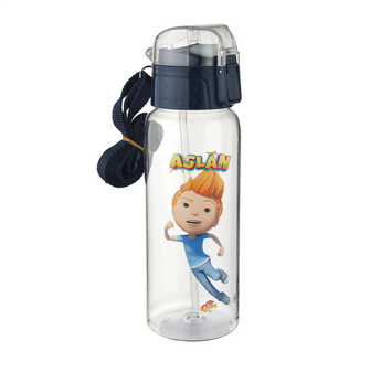 Aslan Water Bottle with Straw - 