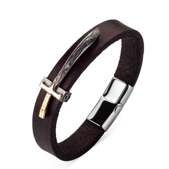  Dirilis Ertugrul Sword Leather Bracelet - 1