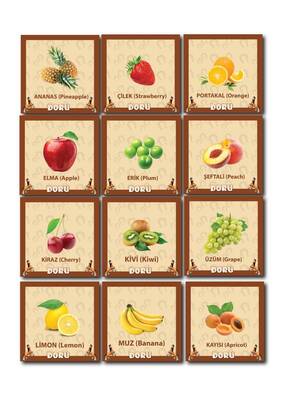 Doru Wooden Memory Cards Fruits - 2