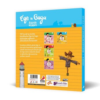 Ege and Gaga Activity Book (4 Books) - 2