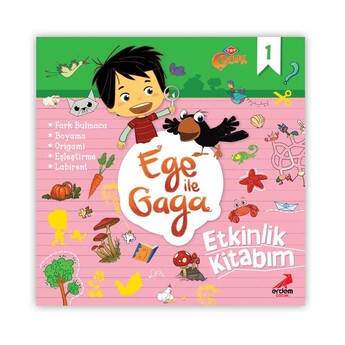 Ege and Gaga Activity Book (4 Books) - 3