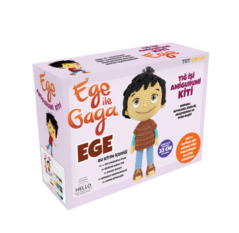 Ege ile Gaga Amigurumi Kiti-Ege - 1