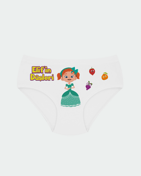 Elif's Dreams Printed Panties 2 Pack(White) - Öts