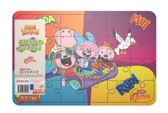 Kare Takimi Wooden Puzzle Model 1 - istakids