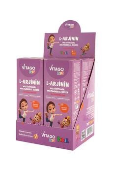 Vitago Kids L-Arjinin Multivitamin Şurup (Pırıl) 150ml - 6