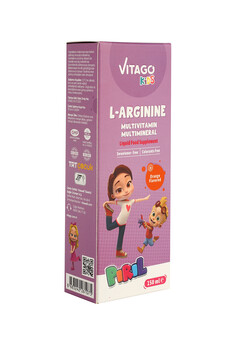 Vitago Kids L-Arjinin Multivitamin Şurup (Pırıl) 150ml - 4