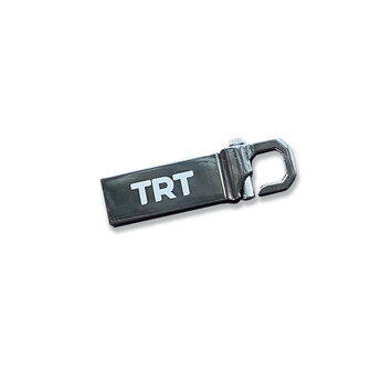 TRT Logolu Metal USB Bellek - 64 GB - 1