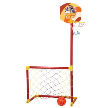 Rafadan Tayfa Football Goal-Basketball Hoop - Universal