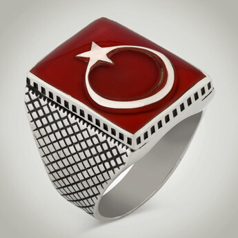 Teskilat Series Ring (Licensed Crescent and Star Male) - 1