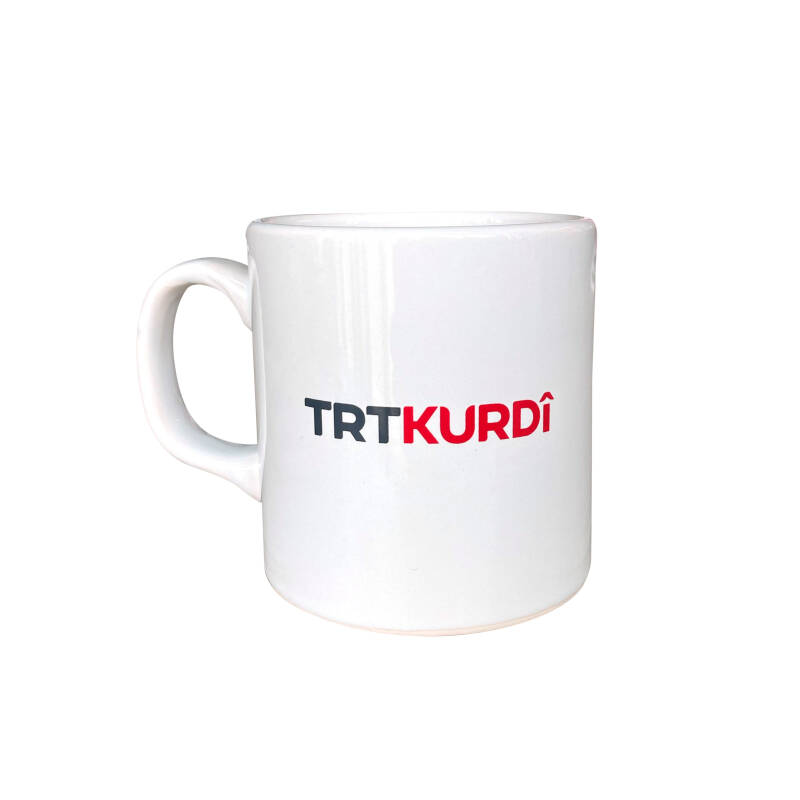 TRT Kurdi Logolu Beyaz Kupa - 1