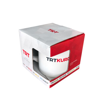 TRT Kurdi Logolu Beyaz Kupa - 3