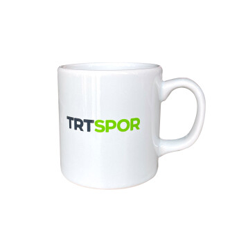TRT Spor Logolu Beyaz Kupa - 2
