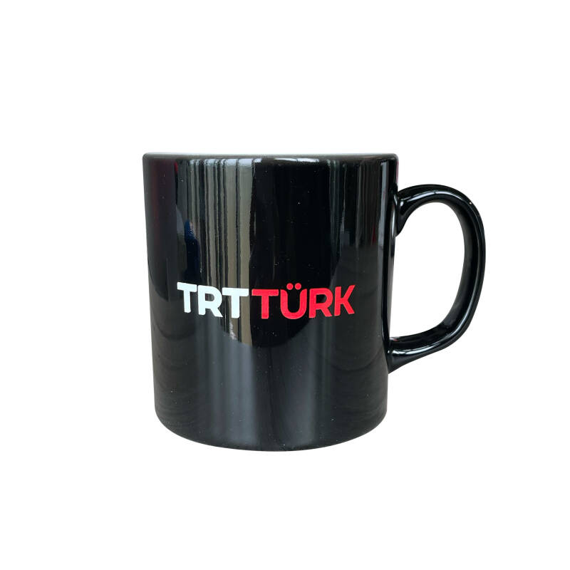 TRT Türk Logolu Siyah Kupa - 2