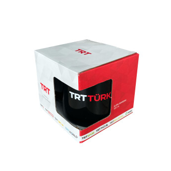 TRT Türk Logolu Siyah Kupa - 3
