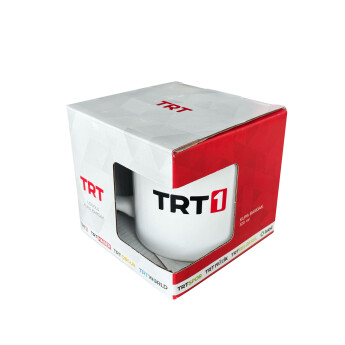 TRT1 Logolu Beyaz Kupa - 3