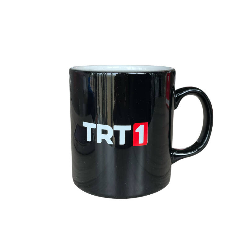TRT1 Logolu Siyah Kupa - 2