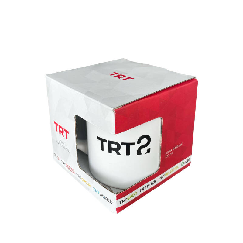 TRT2 Logolu Beyaz Kupa - 3