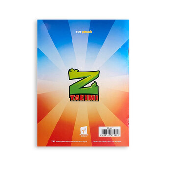 Z Team 16X22 Schoolbook 40 Sheets (Striped) - 2